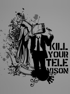 Убейте свой телевизор обои