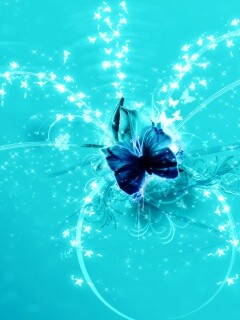 Волшебная бабочка обои