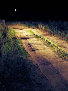 Ночная дорога обои