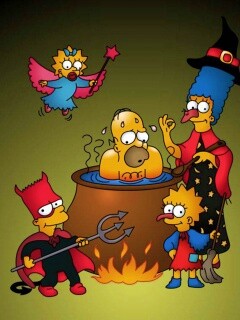 Шабаш Симпсонов обои