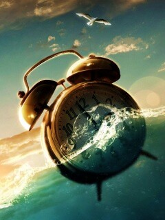 Уплывающее время обои