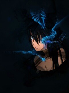 Black rock shooter обои