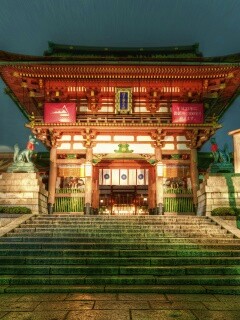 Китайский храм обои