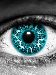 Бирюзовый глаз обои