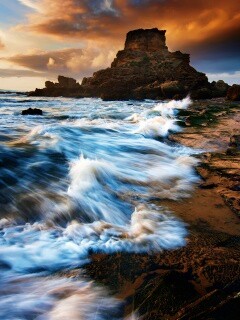 Побережье HDR обои