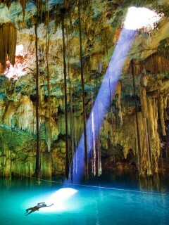 Пещера сталактитов обои