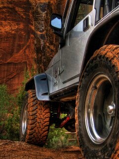 Jeep на бездорожье обои