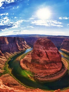 Каньон летом обои