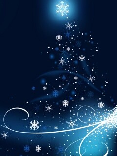 Волшебная елка обои