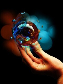 Волшебный шар обои