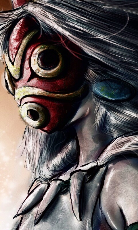 Страшная маска обои