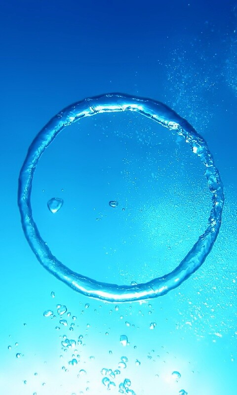 Кольцо из воды обои