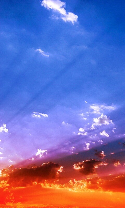 Красота восходящего солнца обои