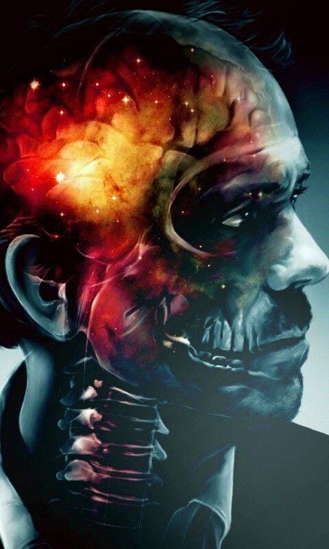 В голове доктора Хауса обои