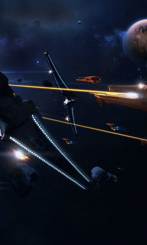 Космическая баталия обои