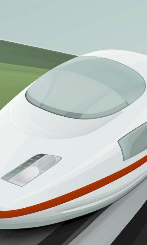 Рисунок поезда обои