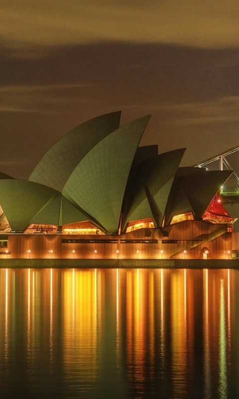 Здание оперы в Сиднее обои