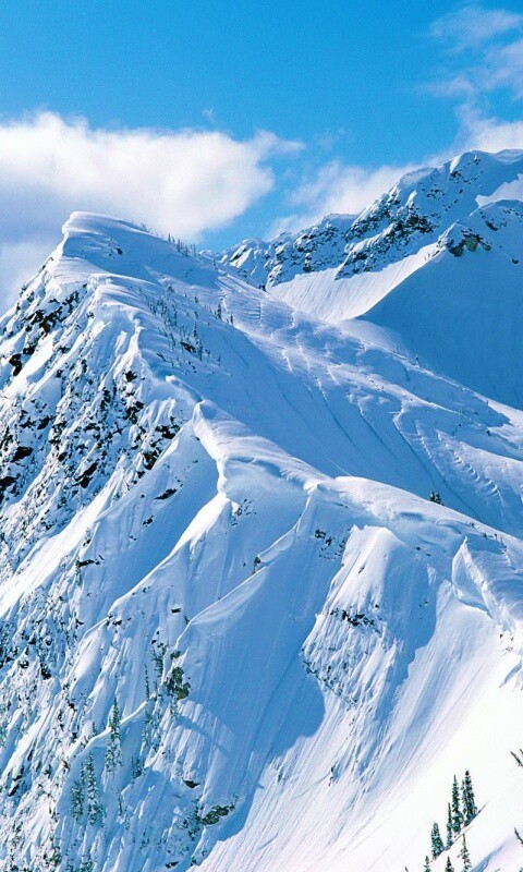 Горная гряда обои