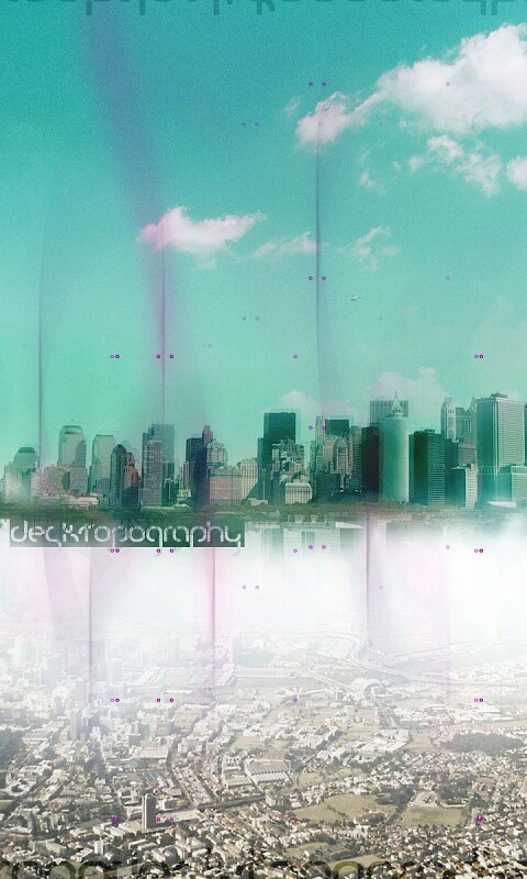 Летающий город обои