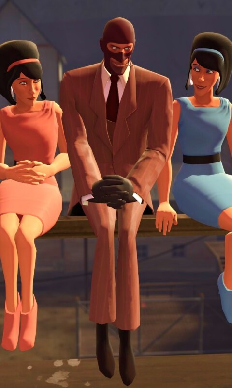 Шпион из Team Fortress 2 обои