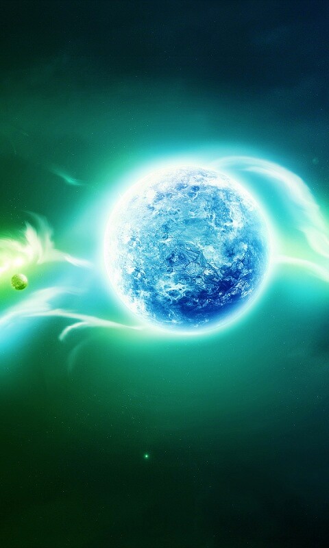 Ледяная планета обои