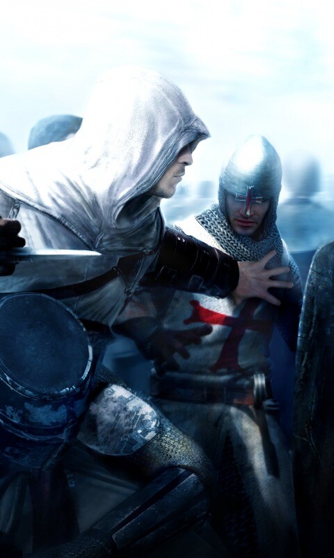 Ассасин убивает томплиера обои