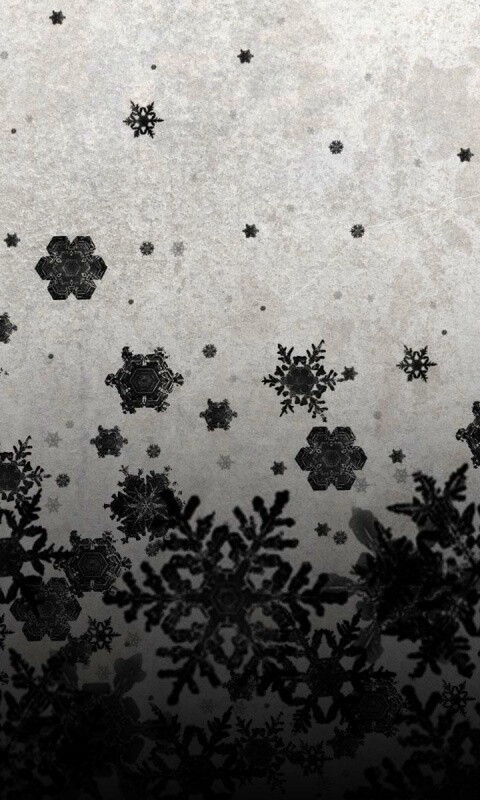 Черный снег обои