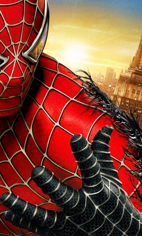 Черный человек-паук обои