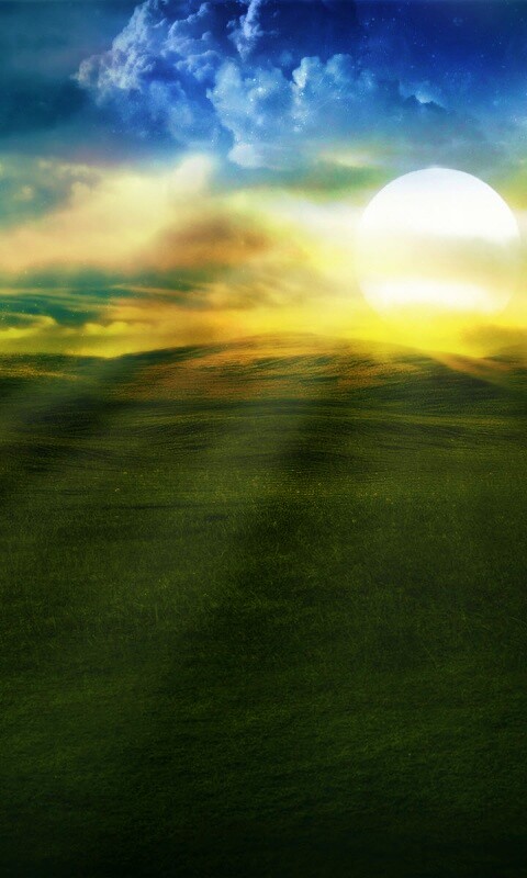 Белое солнце обои