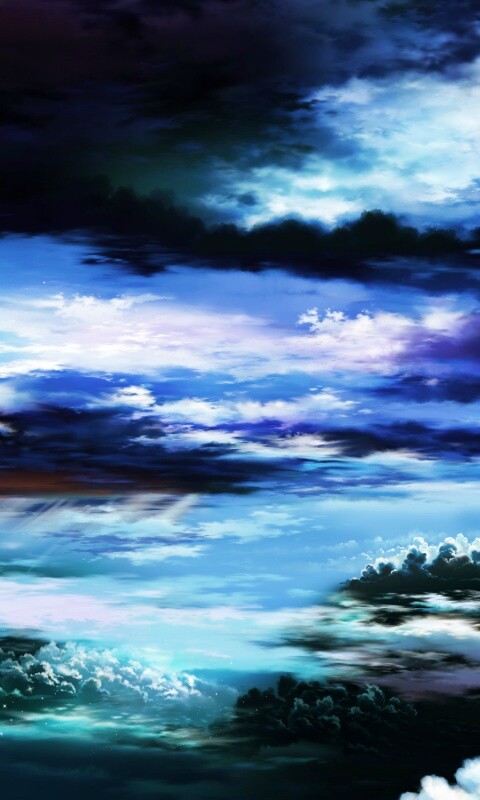 Штормовые тучи обои