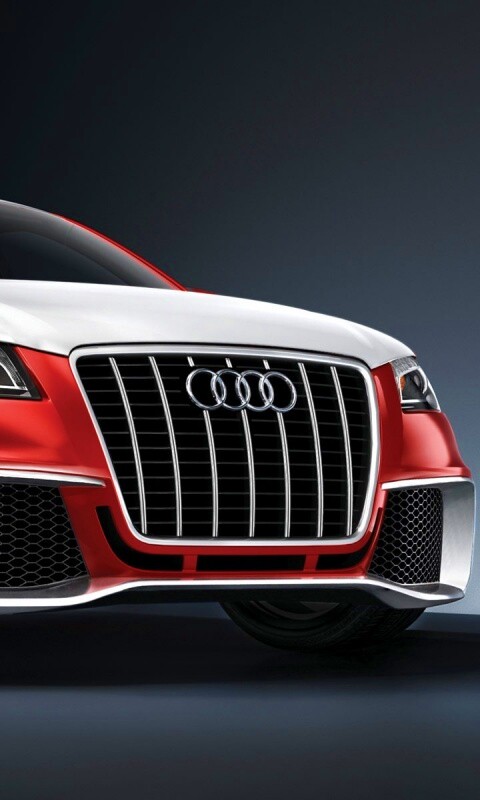 Красный Ауди обои