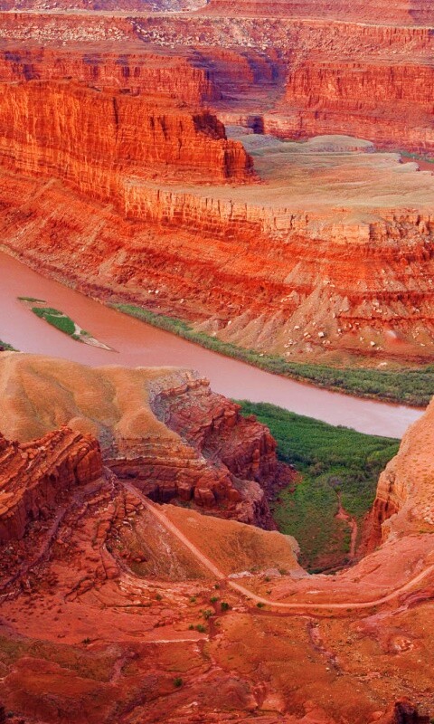 Красный каньон обои