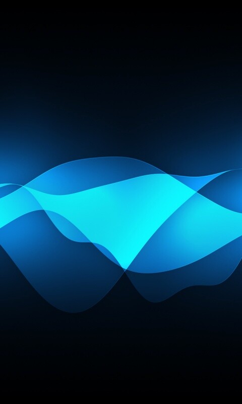 Синии волны обои