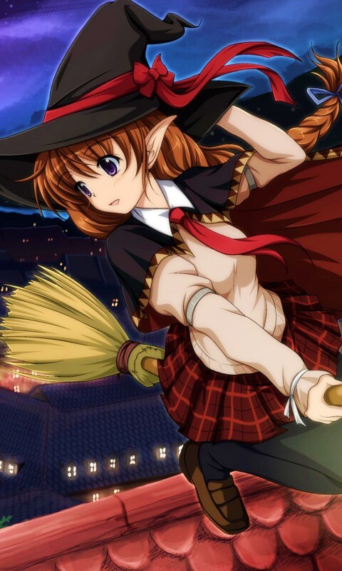 Эльфийская ведьмочка обои