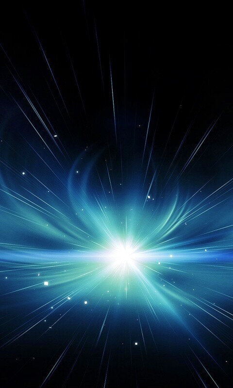 Летящий на тебя свет обои