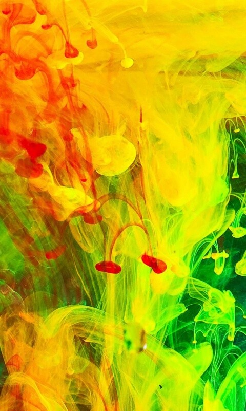 Краска растворяется в воде обои