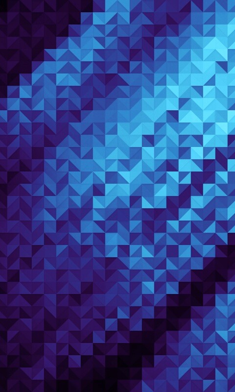 Синий квадратный узор обои