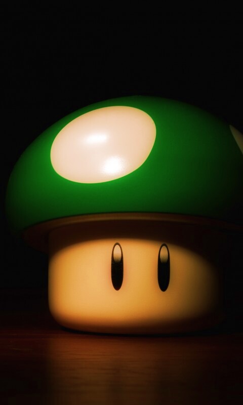 Гриб из игры марио обои