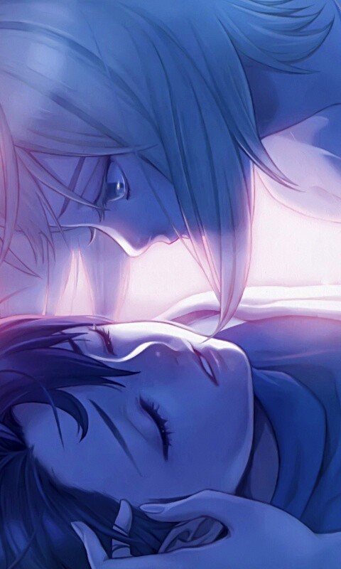 За секунду до поцелуя обои