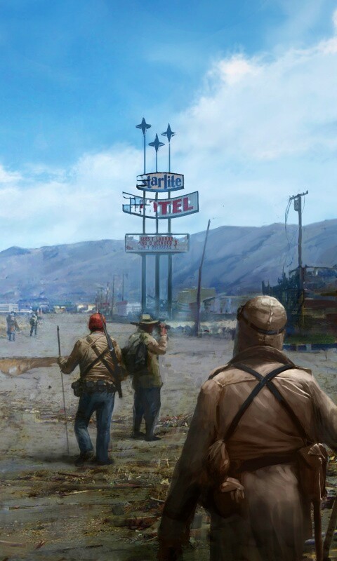 Постапокалиптический вид обои