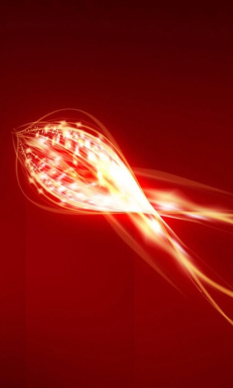 Сгусток красных линий обои