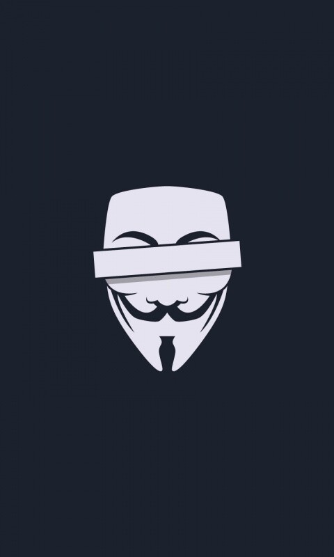 Маска Анонимуса обои