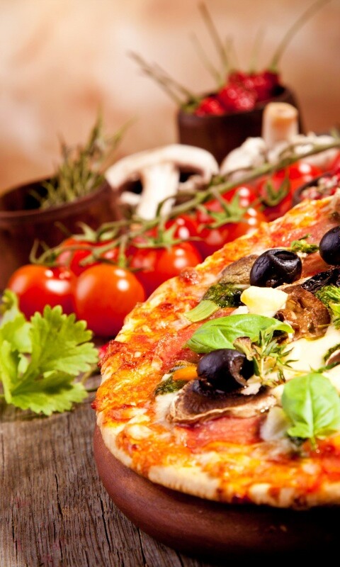 Аппетитная пицца обои