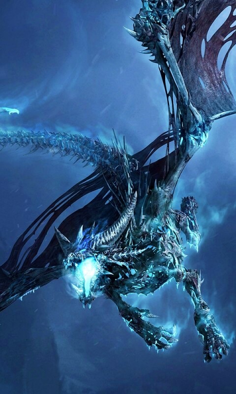 Ледяной дракон обои
