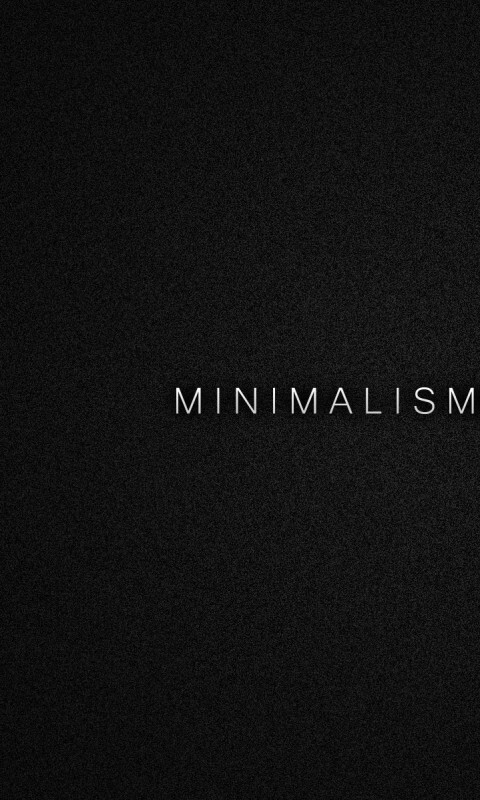 Минимализм обои