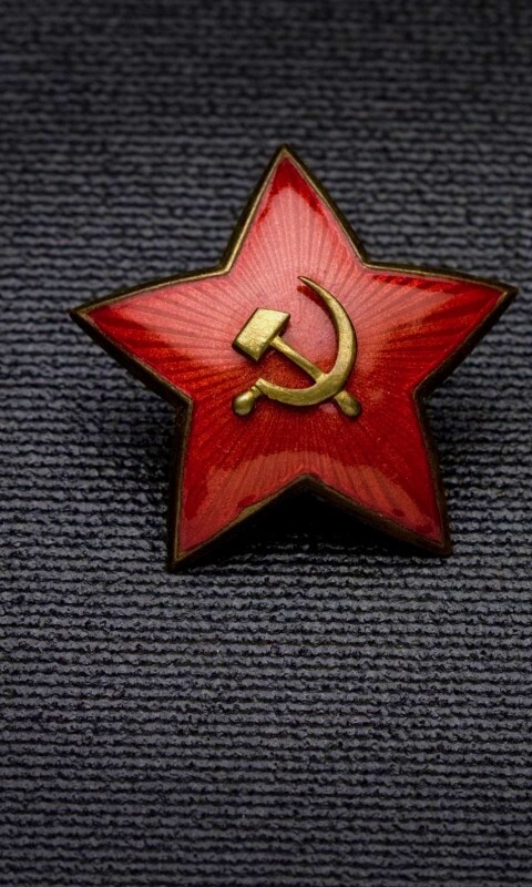 Красная звезда обои