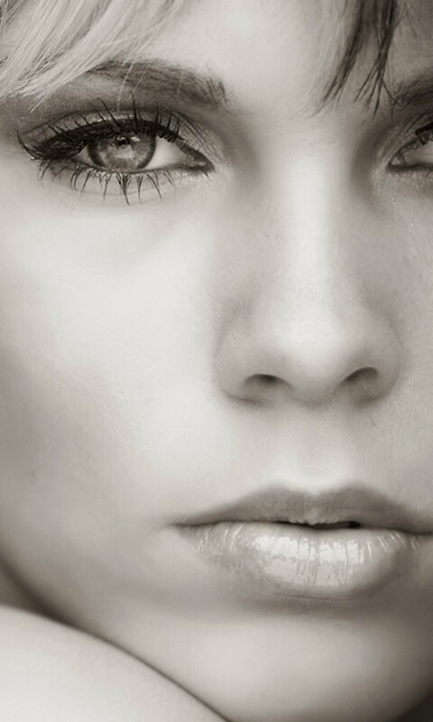 Черно-белое обои