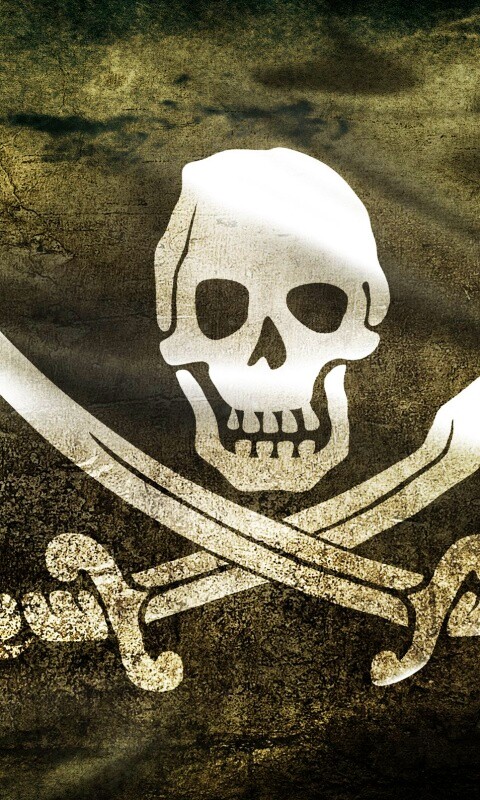 Пиратский флаг обои