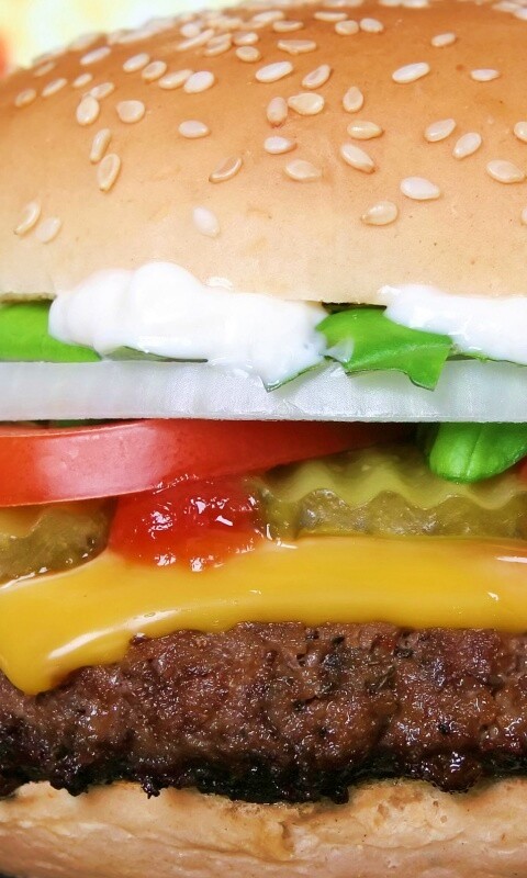 Чизбургер обои