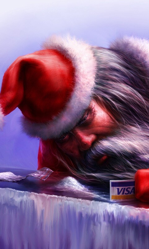 Плохой Санта обои
